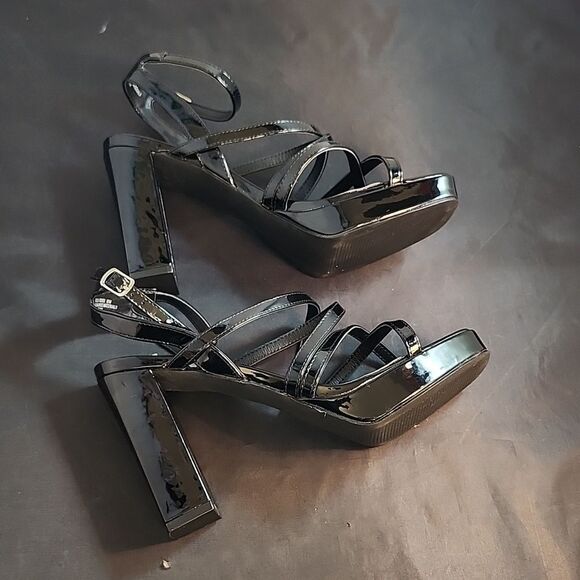BRAND NEW DIBA MULTI-STRAP BLOCK-HEEL ADJUSTABLE BUCKLE WOMEN'S SANDAL G1 - Picture 10 of 16
